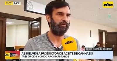 Absuelven a hombre que producía aceite de cannabis