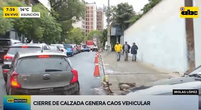 Cierre parcial de Sacramento genera problemas en el tránsito