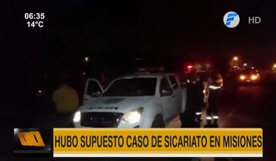 Asesinan a balazos a un hombre en San Ignacio