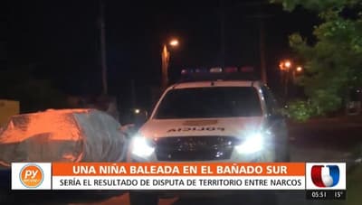 Niña sufre balazo durante tiroteo en el Bañador Sur