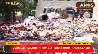 Familia pierde todo a causa de incendio y pide ayuda