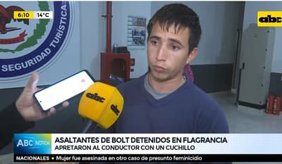 Detienen a dos jóvenes tras intento de asalto a conductor de Bolt
