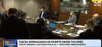 Corte ordena custodia policial para jueza amenazada de muerte
