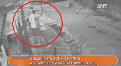 Vecinos intentan reducir a delincuente y terminan heridos