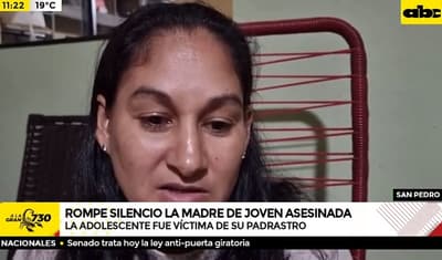 Madre de adolescente asesinada clama por justicia y seguridad
