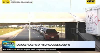 Alta demanda de test de Covid-19 en la Costanera