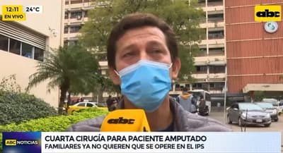 Paciente víctima de “error” en amputación será sometido a nueva cirugía