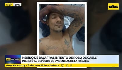 Hombre es herido de bala en depósito del Ministerio Público