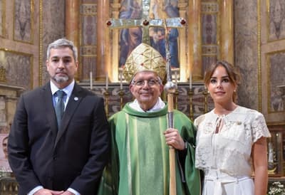 Martínez celebra misa y envía mensaje a autoridades