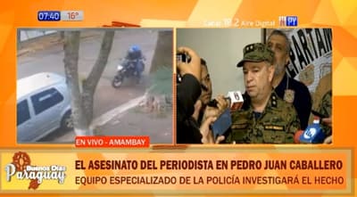 Policía carece de mayores datos sobre responsables del crimen de periodista