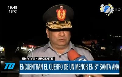Hallan cuerpo de niño en estado de descomposición en Santa Ana 