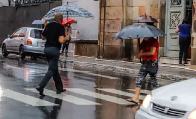 Anuncian viernes con lluvias y tormentas en varios puntos del país
