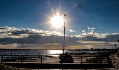 Meteorología pronostica lunes cálido a caluroso