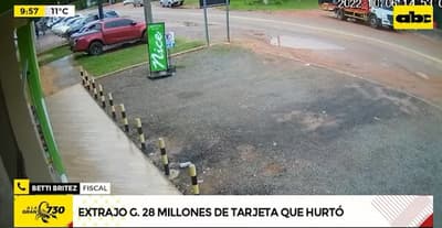 Comerciante sufre robo de tarjeta de débito y extraen G. 28 millones de su cuenta