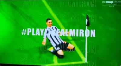 “Juega como Almirón”, el video de “Miggy” que se burla de la frase de Grealish
