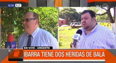 Confirman que exfiscal Ibarra sufrió dos balazos 