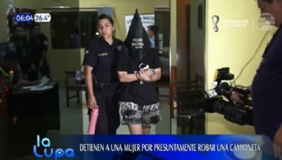 Detienen a “adicta” por huir con una camioneta estacionada en Lambaré