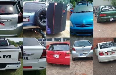 Encarnación: Policía incauta vehículos y aprehende a un hombre 