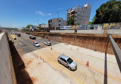 Hay tránsito fluido en túnel terminado a medias, según MOPC