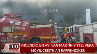 Controlan incendio en depósito de Kube