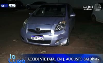 Joven muere aplastado por automóvil 