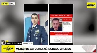 Detienen a policía por desaparición de militar 