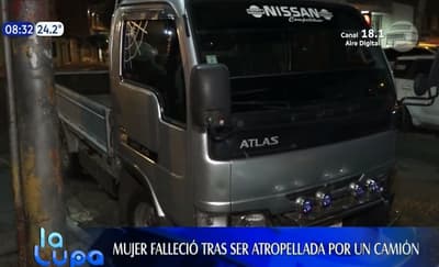 Mujer muere luego de ser arrollada en Fernando 