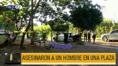 Asesinan a un hombre en una plaza de Fernando de la Mora