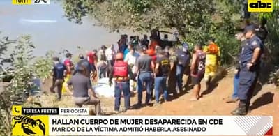 Hallan cuerpo de mujer tras confesión de su pareja