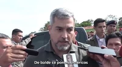 “De balde se ponen histéricos”, responde Abdo a equipo de Peña
