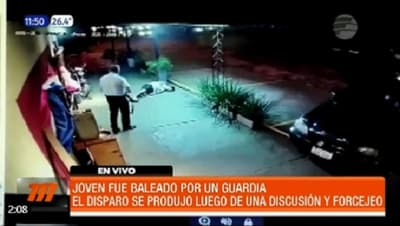 Imputan por tentativa de homicidio a guardia que baleó a joven