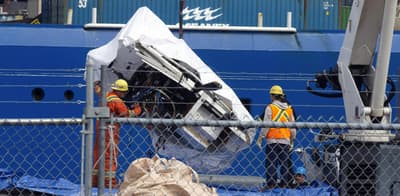 Recuperan los restos materiales del sumergible 'Titán'