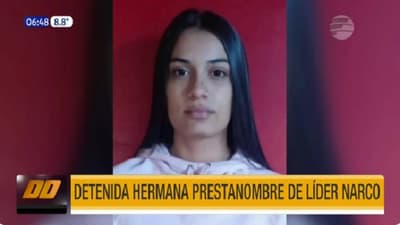 Se entrega la hermana del “narco” Galindo