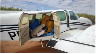 Operativo decisivo: Brasil intercepta avión paraguayo con 400 kg de cocaína