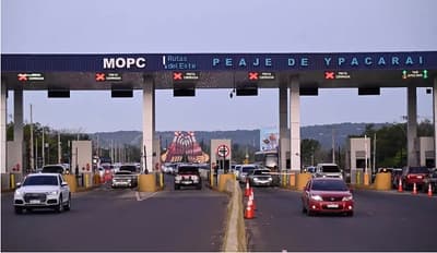 Anuncian aumento del precio del peaje en Ypacaraí