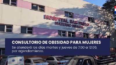 Habilitan consultorio de obesidad en el Hospital San Pablo