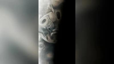 NASA descubre “rostro espeluznante” en Júpiter y “mano fantasmal” en nebulosa