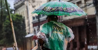 Tormentas afectan a seis departamentos esta tarde
