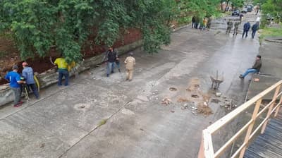 Inician obras en arroyo de Lambaré tras trágica desaparición de dos militares