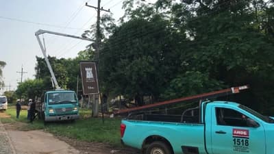 Tormentas dejaron unos 100.000 hogares sin luz en Asunción y Central