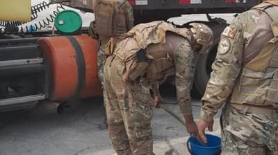 Camioneros paraguayos atrapados en Bolivia por combustible