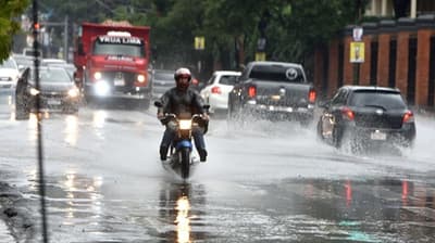 Fuertes tormentas con vientos de 100 km/h se esperan desde hoy miércoles