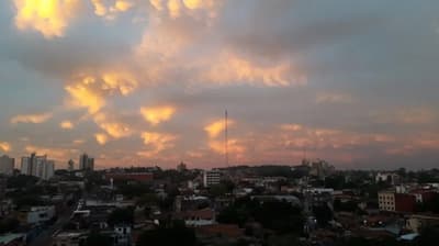 Jueves caluroso y húmedo y con pronóstico de tormentas en algunas zonas