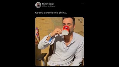 Acalorada polémica por guiño del embajador británico tras mapa de islas