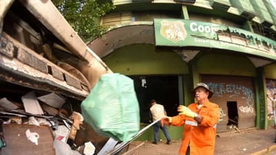 Asunción interviene edificio abandonado usado por adictos