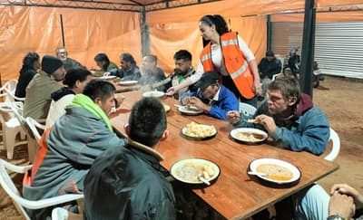 SEN brinda refugio a 70 personas en situación de calle por intenso frío