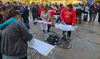 Campeonato de tareas domésticas premia habilidades hogareñas