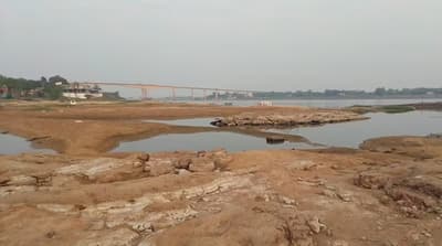 Pescadores amenazan con cerrar el río en protesta por bajante