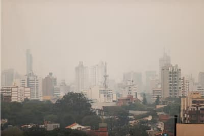 Lluvias podrían aliviar el humo por incendios, según Meteorología