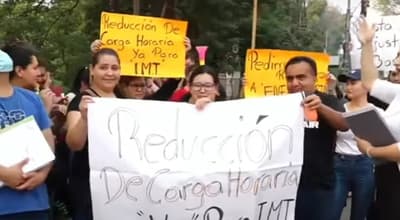 Enfermeros del IMT exigen reducción de jornada laboral y respeto